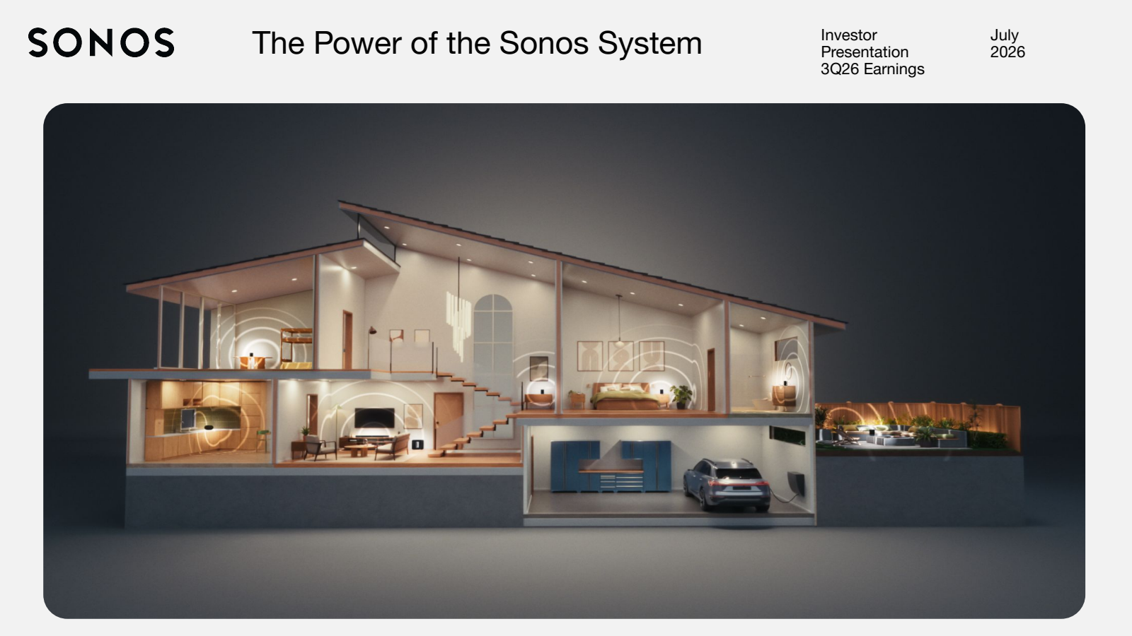 Sonos' Q3 2026 Slide Deck