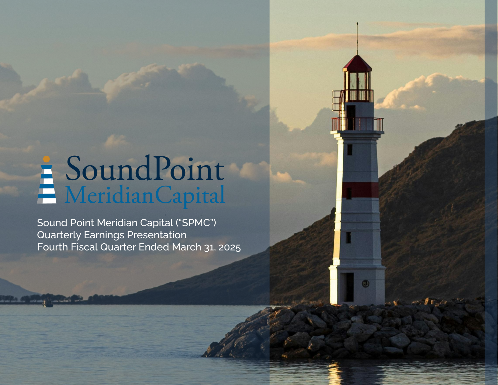 Sound Point Meridian Capital's Q4 24/25 Slide Deck