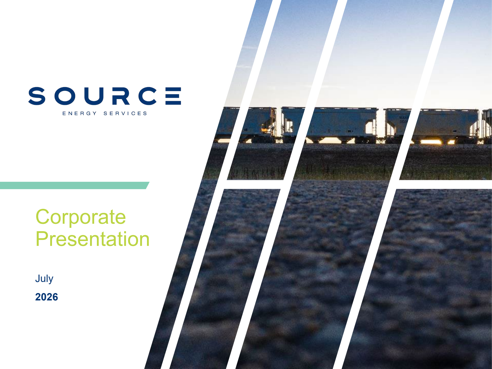 Source Energy Services' Q2 2026 Slide Deck