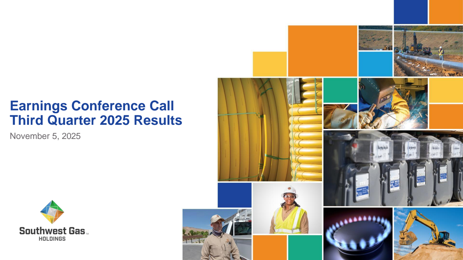 Southwest Gas' Q3 2025 Slide Deck