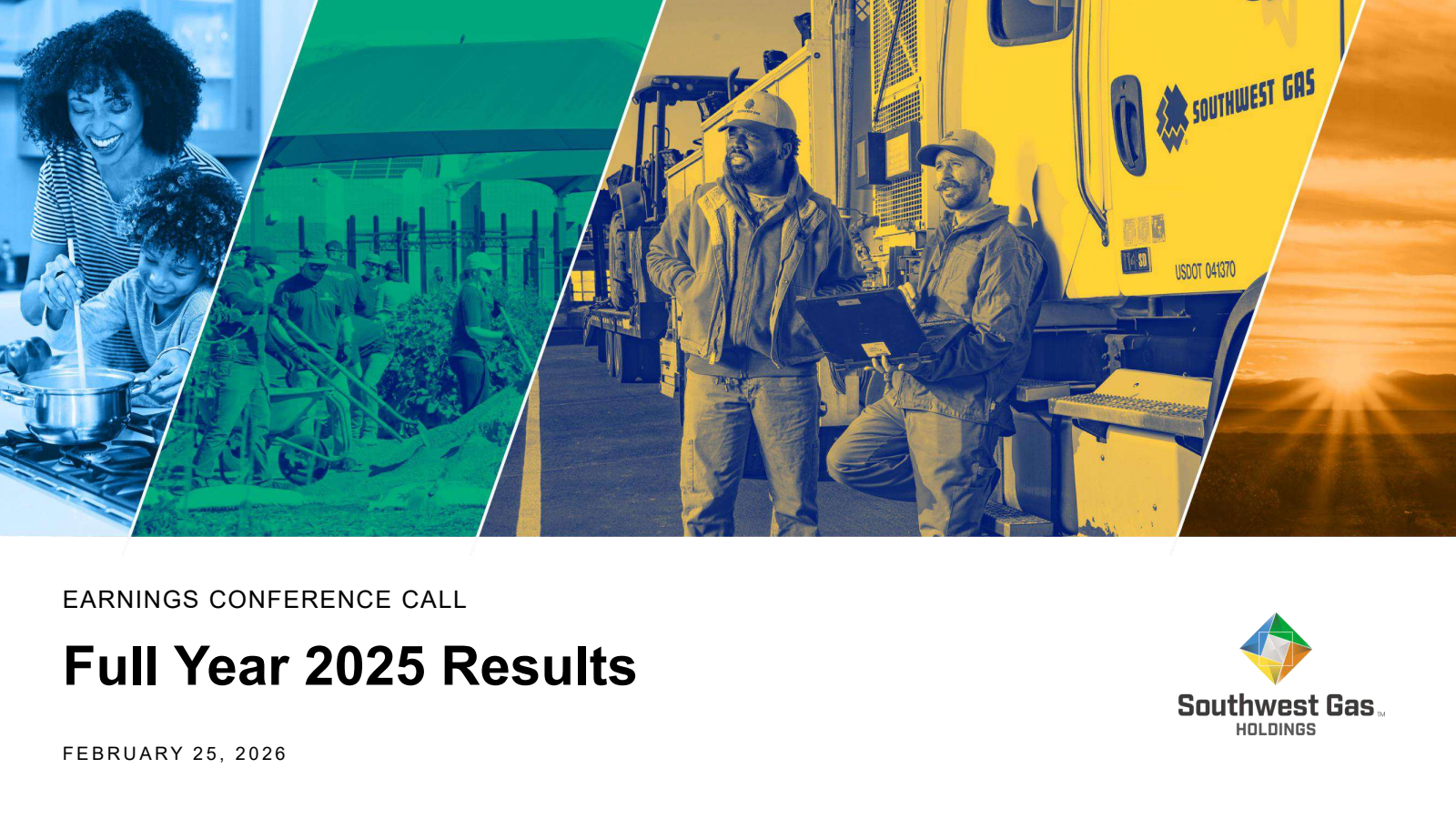 Southwest Gas' Q4 2025 Slide Deck