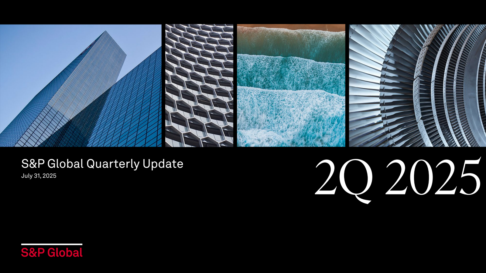 S&P Global's Q2 2025 Slide Deck