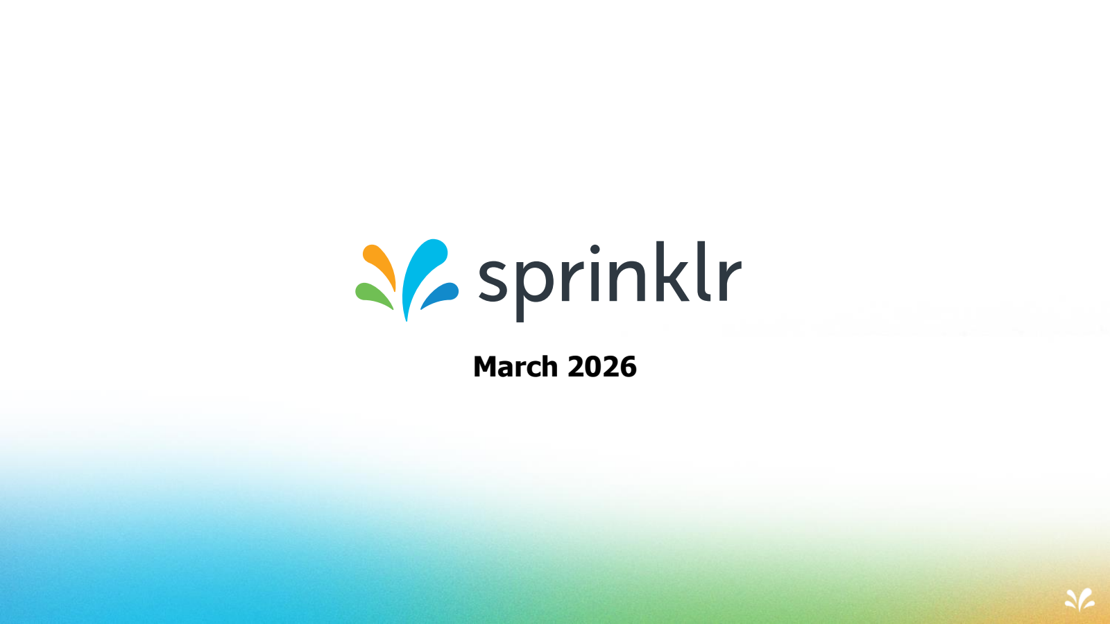 Sprinklr's Q4 2026 Slide Deck