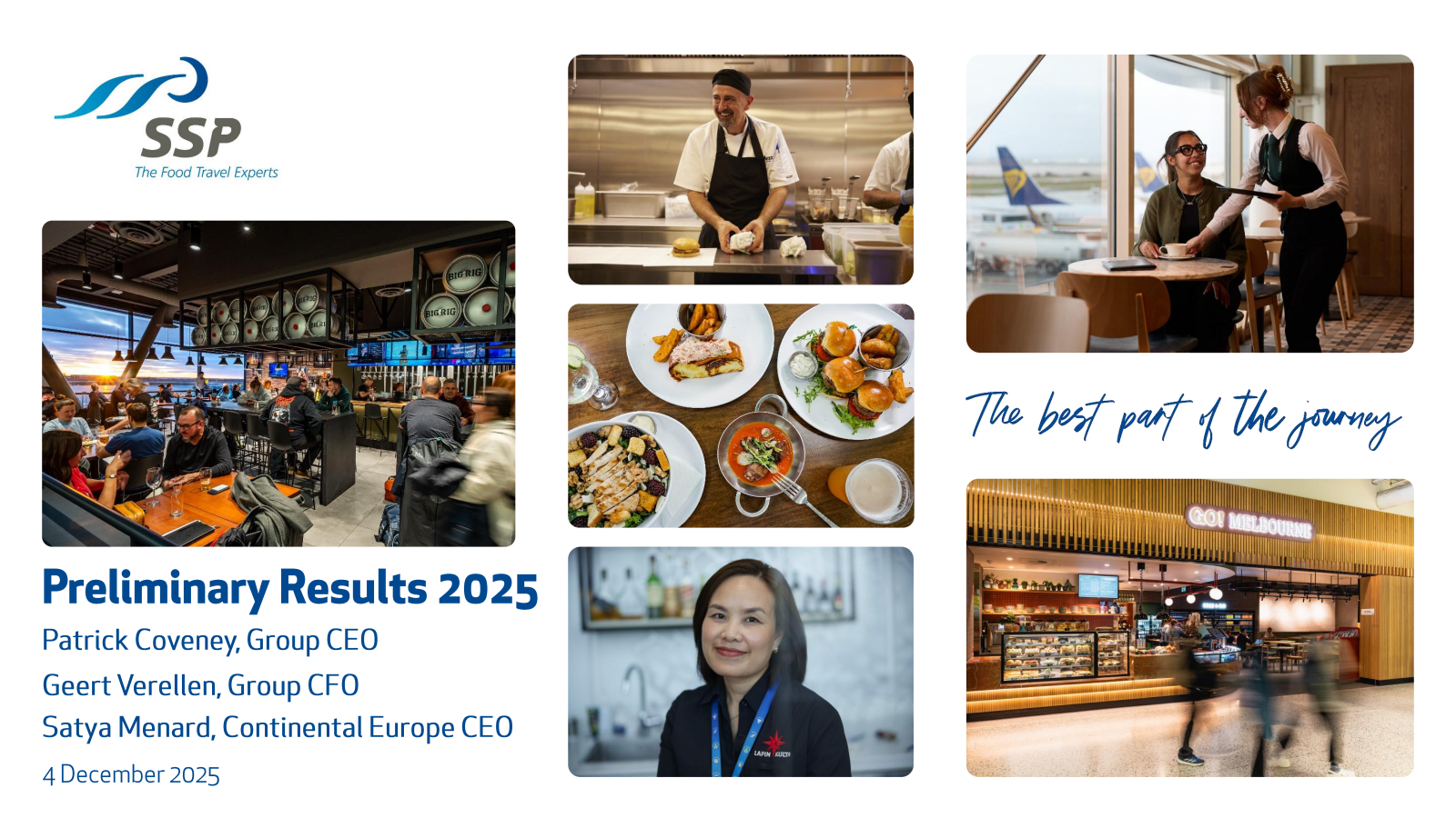 SSP Group's H2 2025 Slide Deck