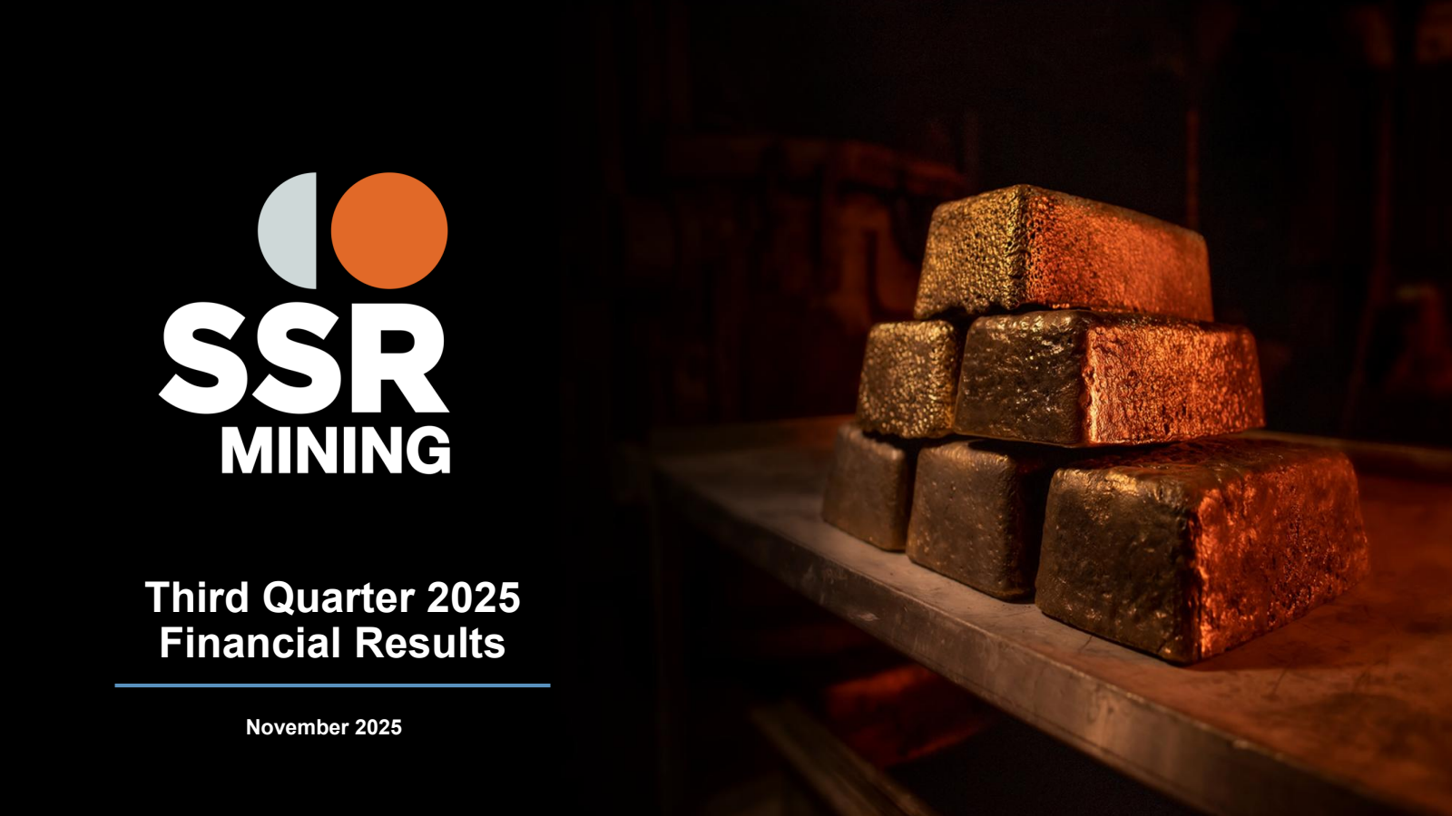 Silver Standard Resources' Q3 2025 Slide Deck