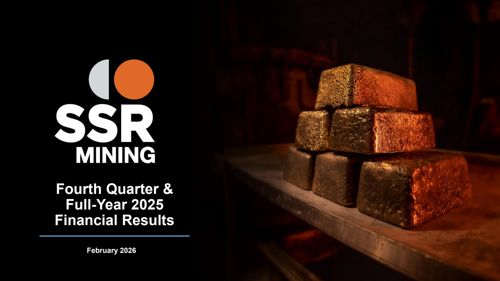 Silver Standard Resources' Q4 2025 Slide Deck