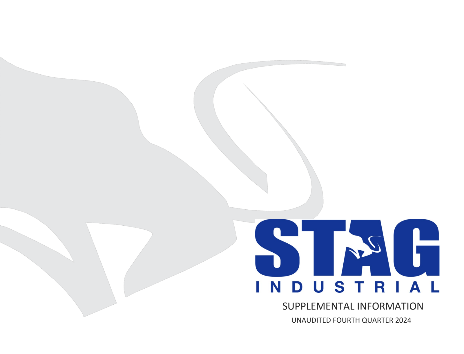 STAG Industrial's Q4 2024 Slide Deck