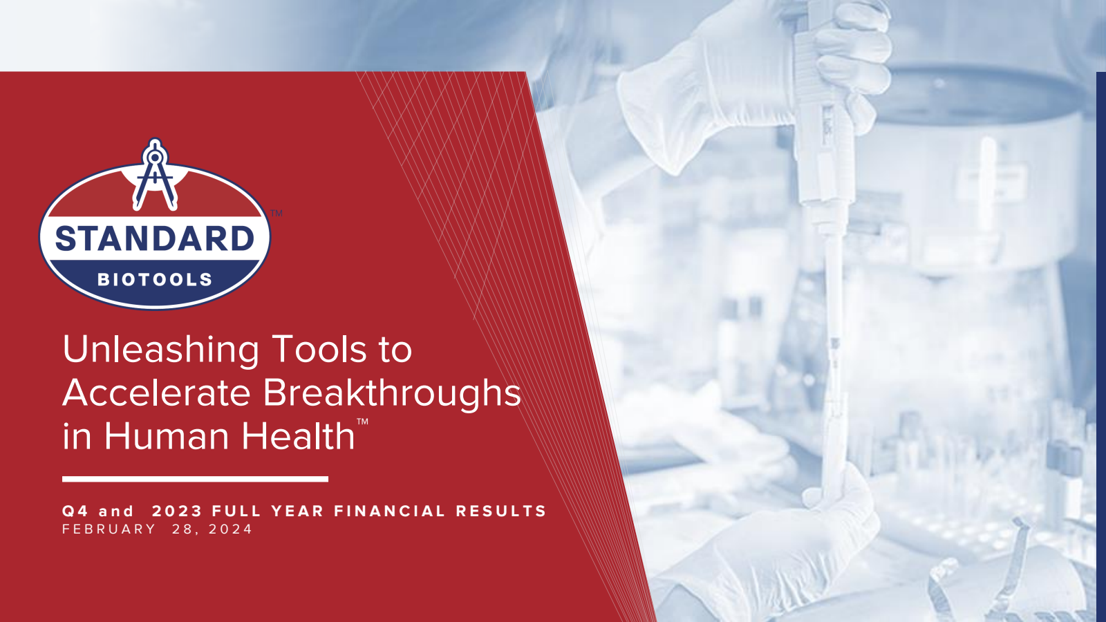Standard Biotools Instruments LAB Q4 2023 Earnings Report on 2/28/2024