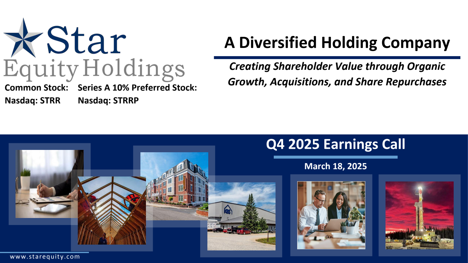 Star Equity's Q4 2024 Slide Deck