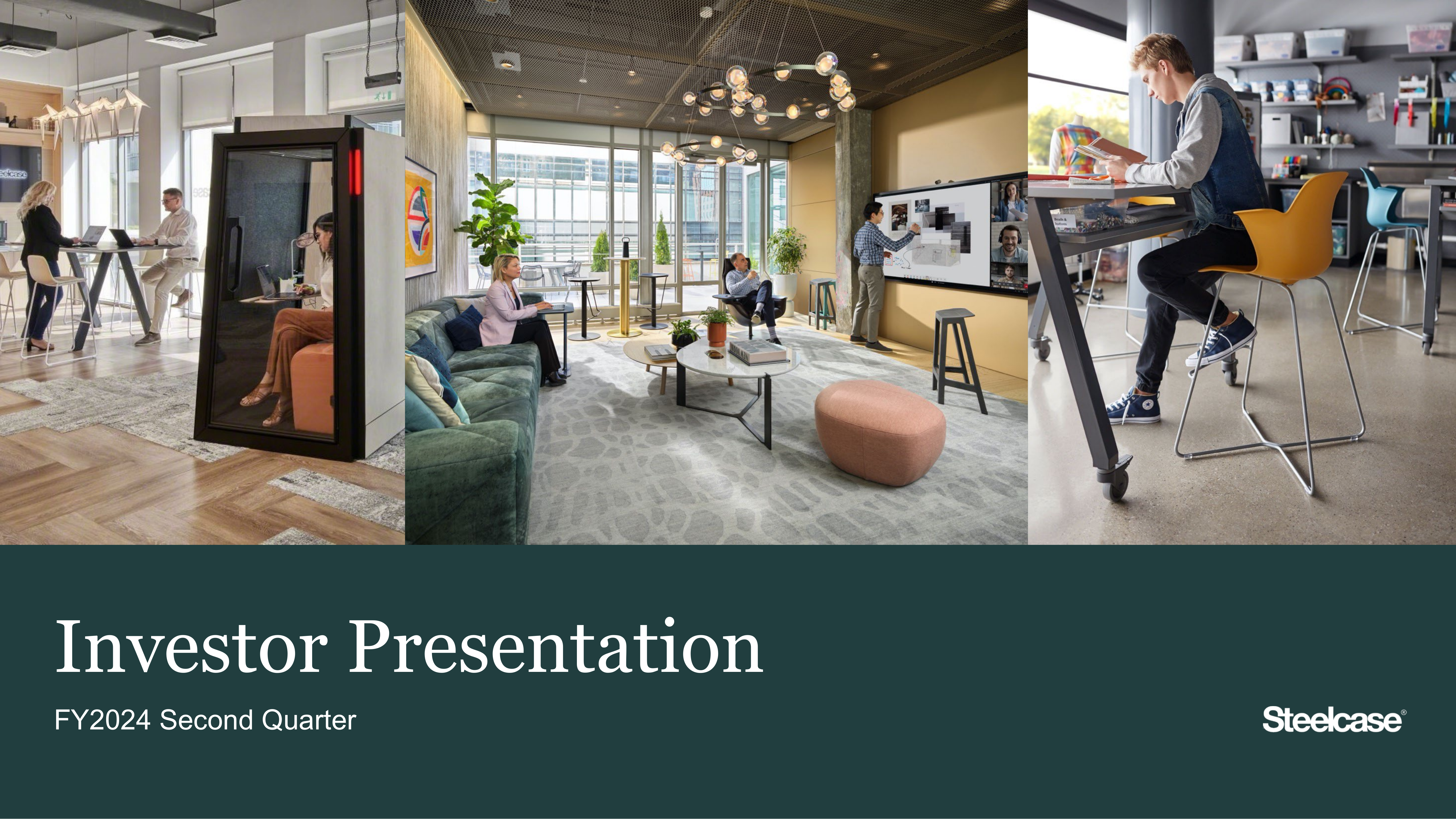 Steelcase's Q2 2024 Slide Deck