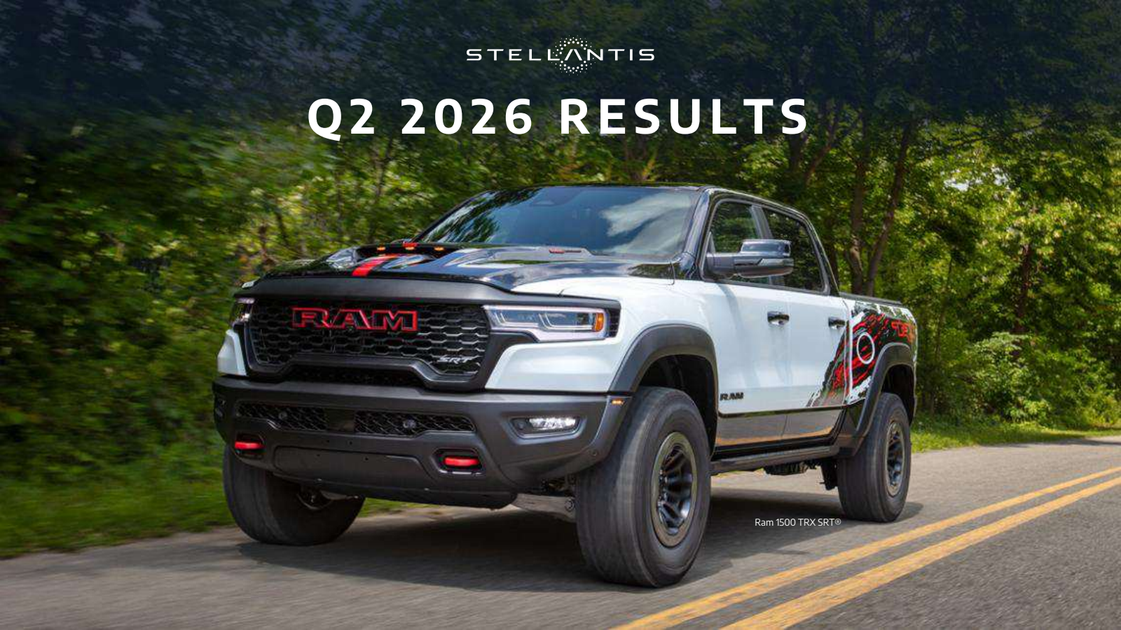 Stellantis' Q2 2026 Slide Deck