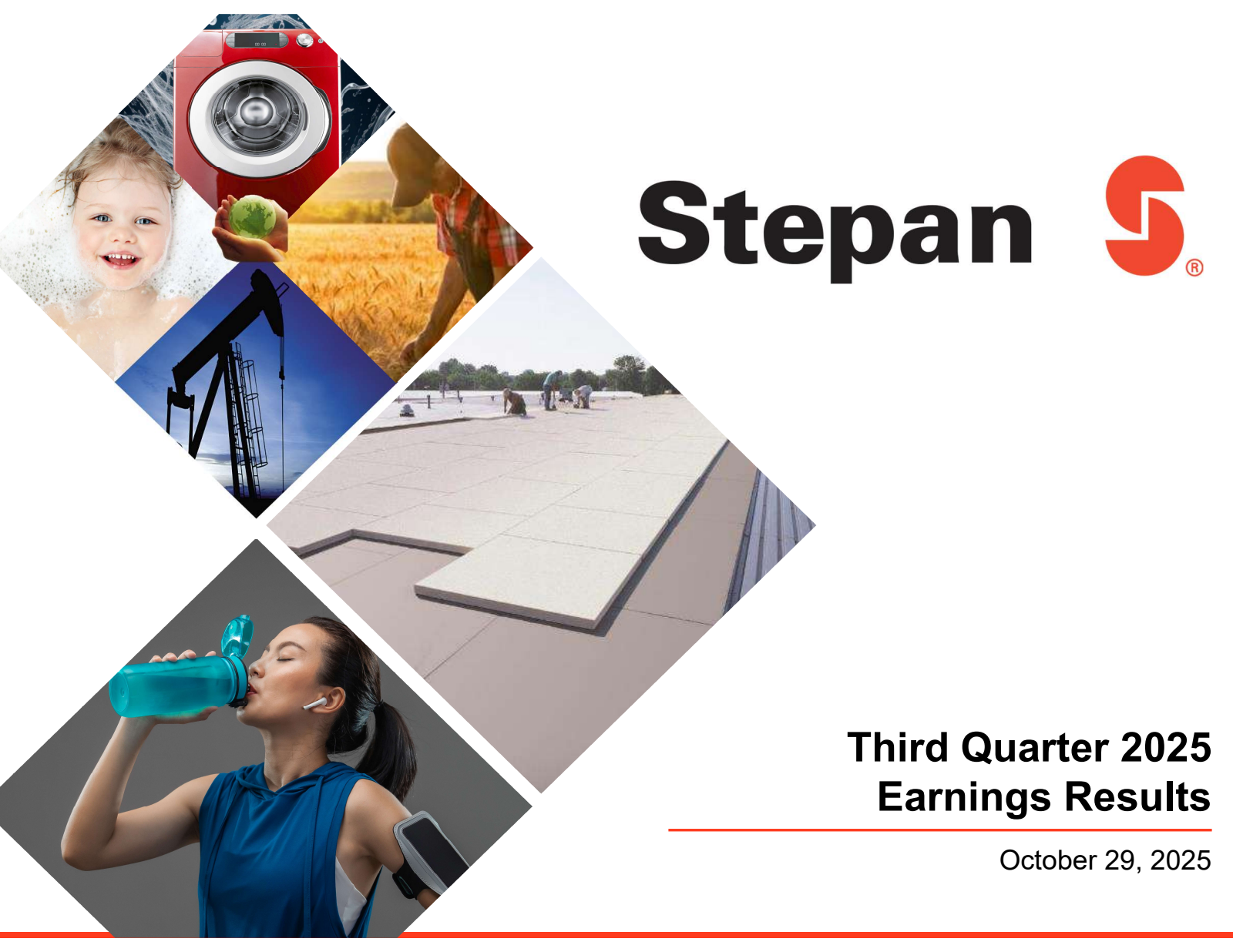 Stepan's Q3 2025 Slide Deck
