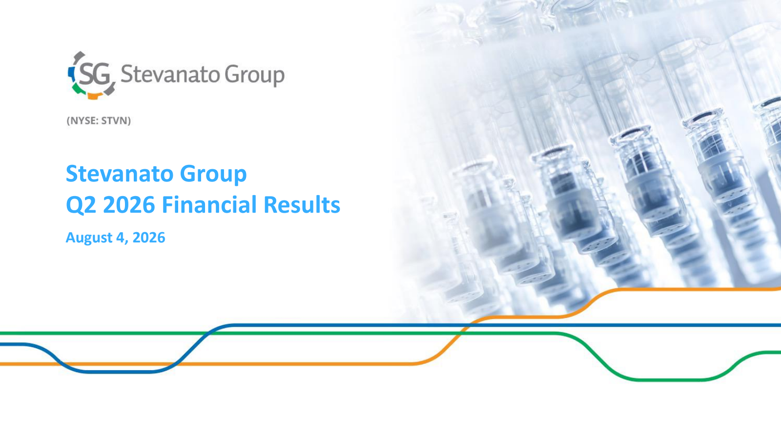Stevanato Group's Q2 2026 Slide Deck