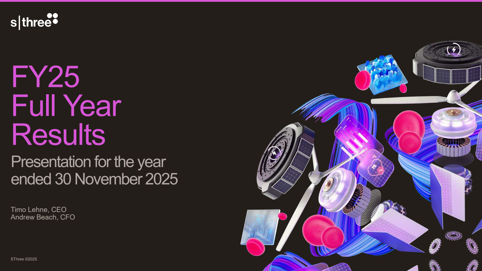 SThree's H2 2025 Slide Deck
