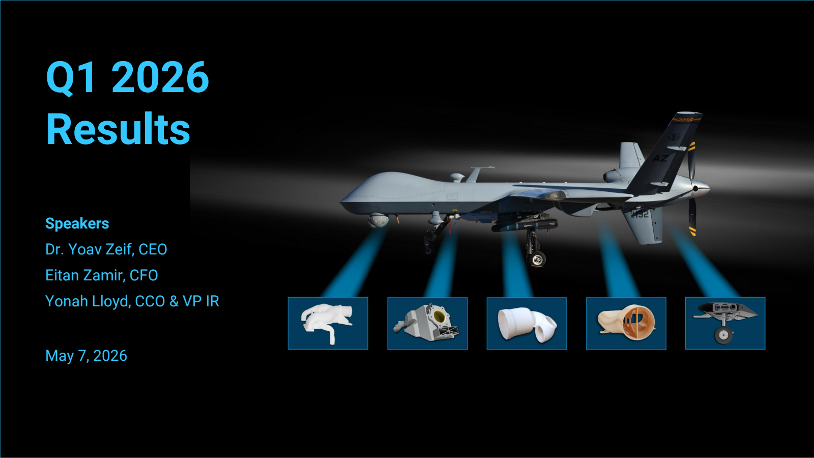 Stratasys' Q1 2026 Slide Deck