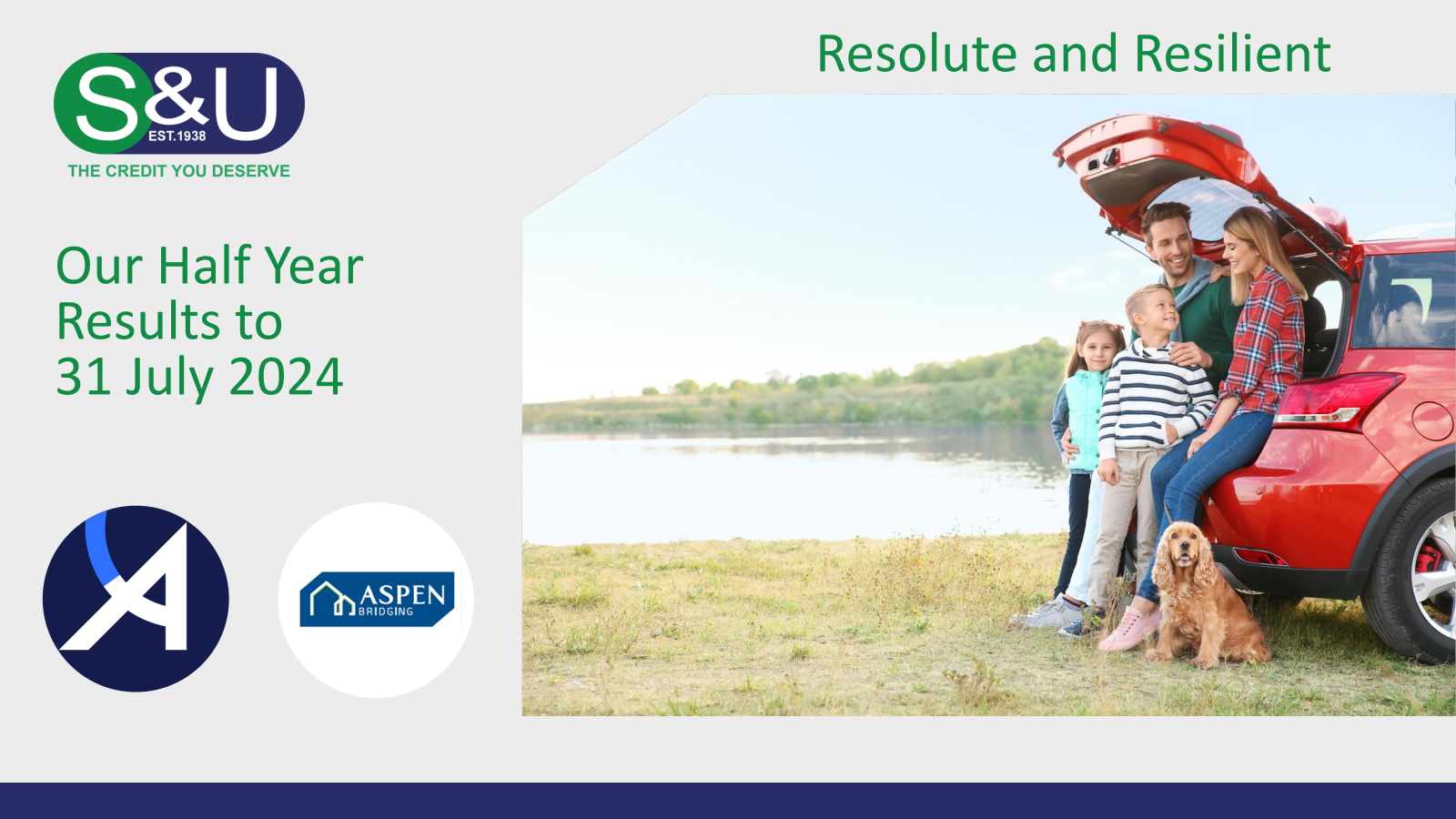 S&U's H1 2025 Slide Deck
