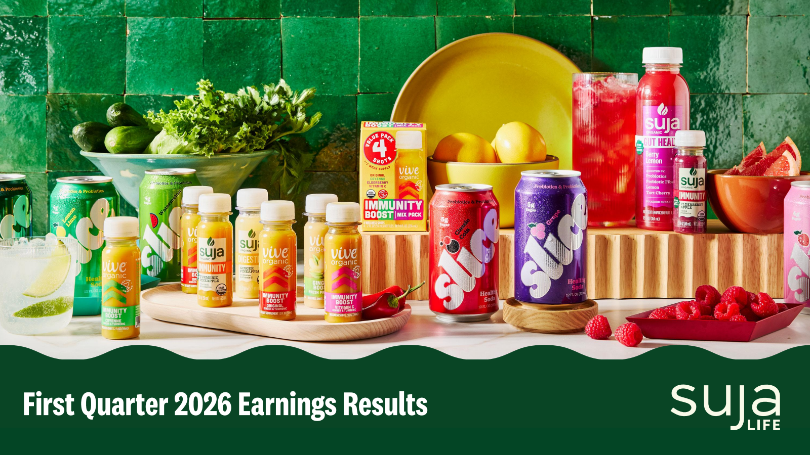 Suja Life's Q1 2026 Slide Deck