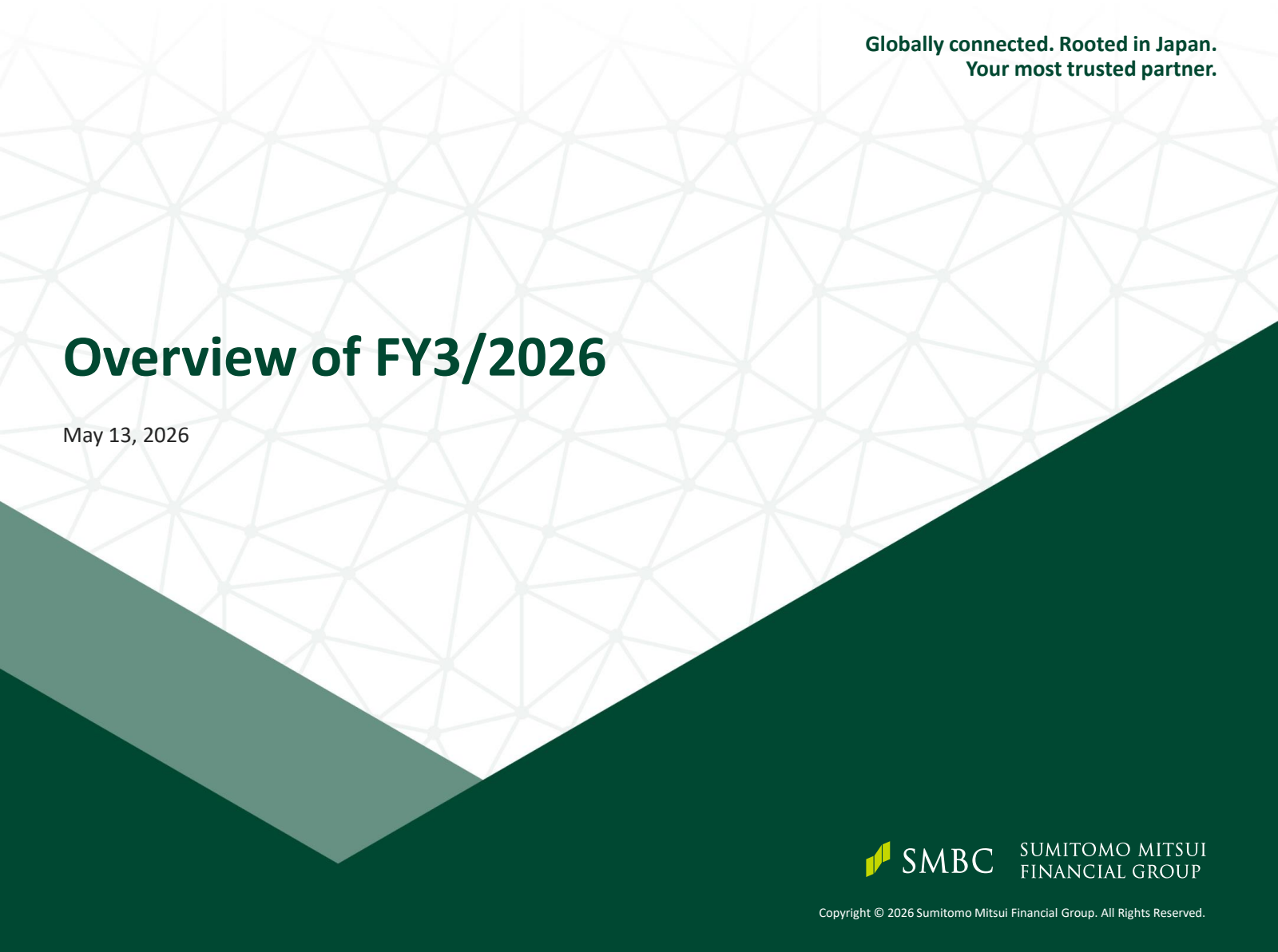 Sumitomo Mitsui Financial Group's Q4 2026 Slide Deck
