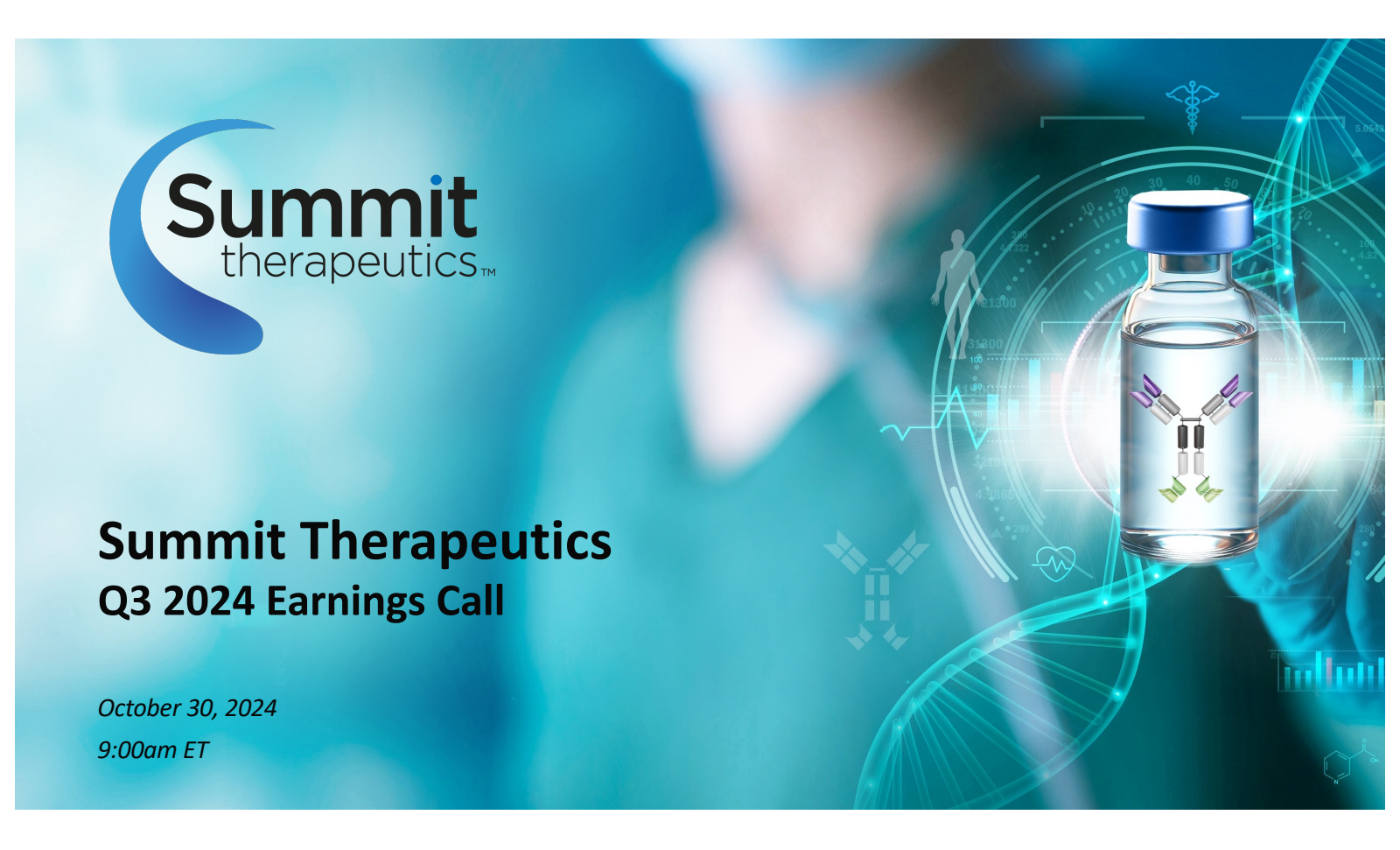 Summit Therapeutics' Q3 2024 Slide Deck