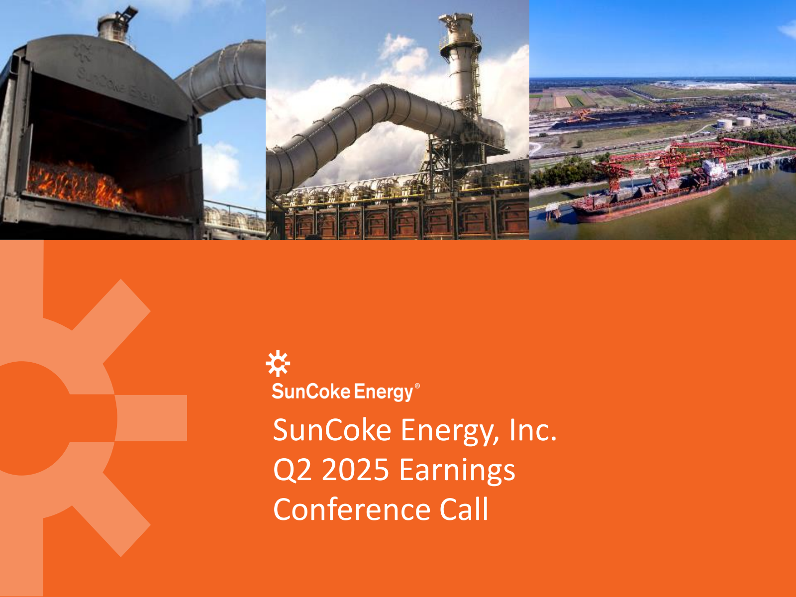 SunCoke Energy's Q2 2025 Slide Deck