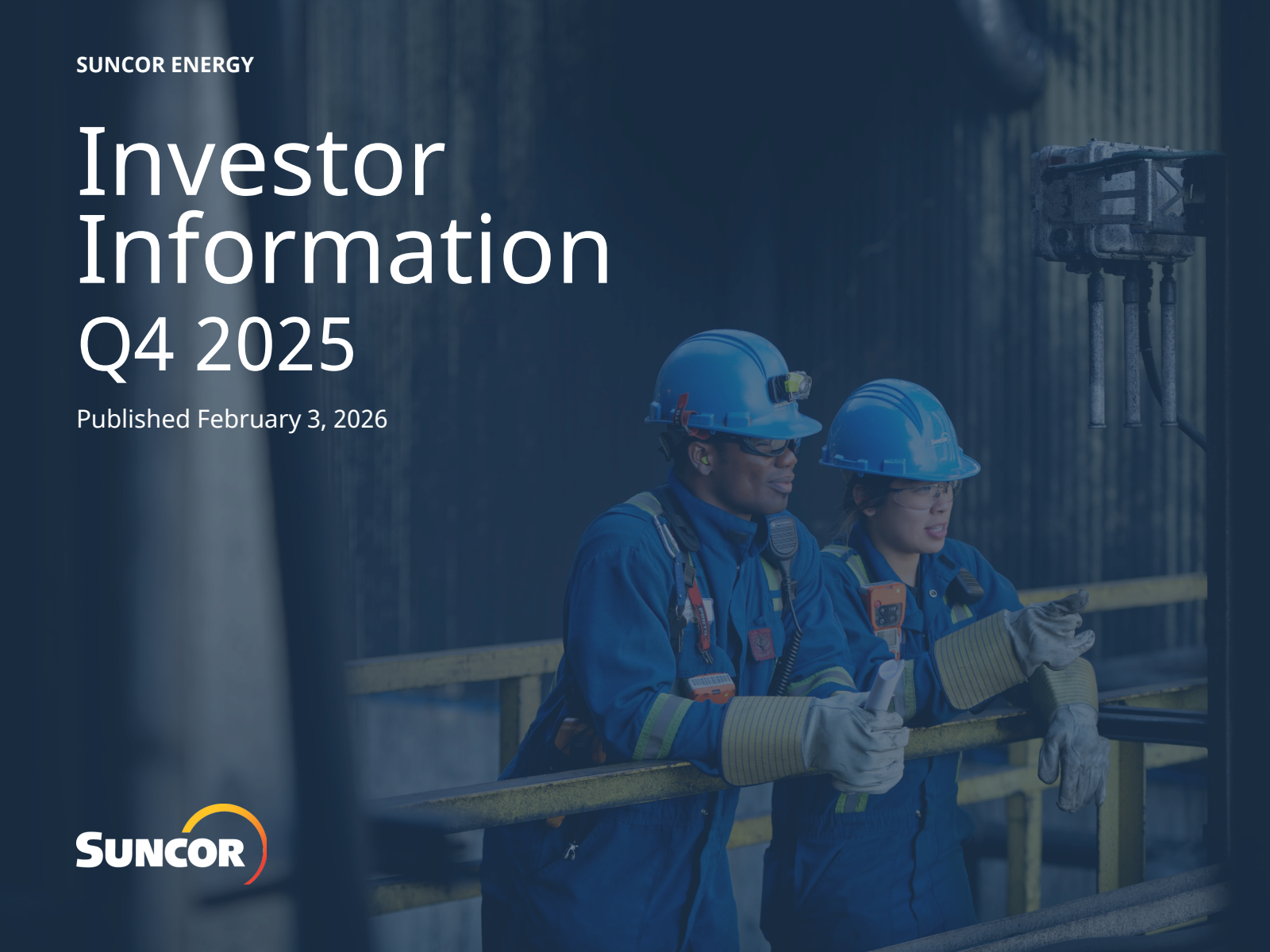 Suncor Energy's Q4 2025 Slide Deck