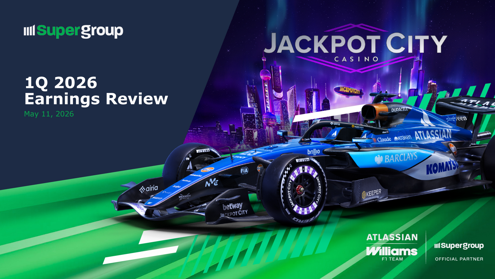Super Group (SGHC)'s Q1 2026 Slide Deck