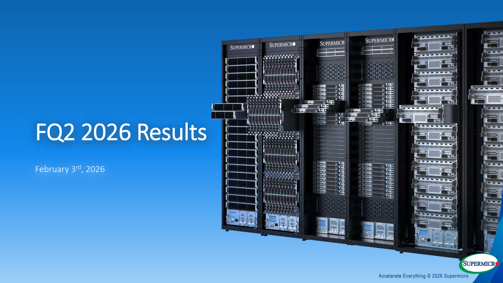SMCI Q2 2026 Earnings Report on 2/3/2026