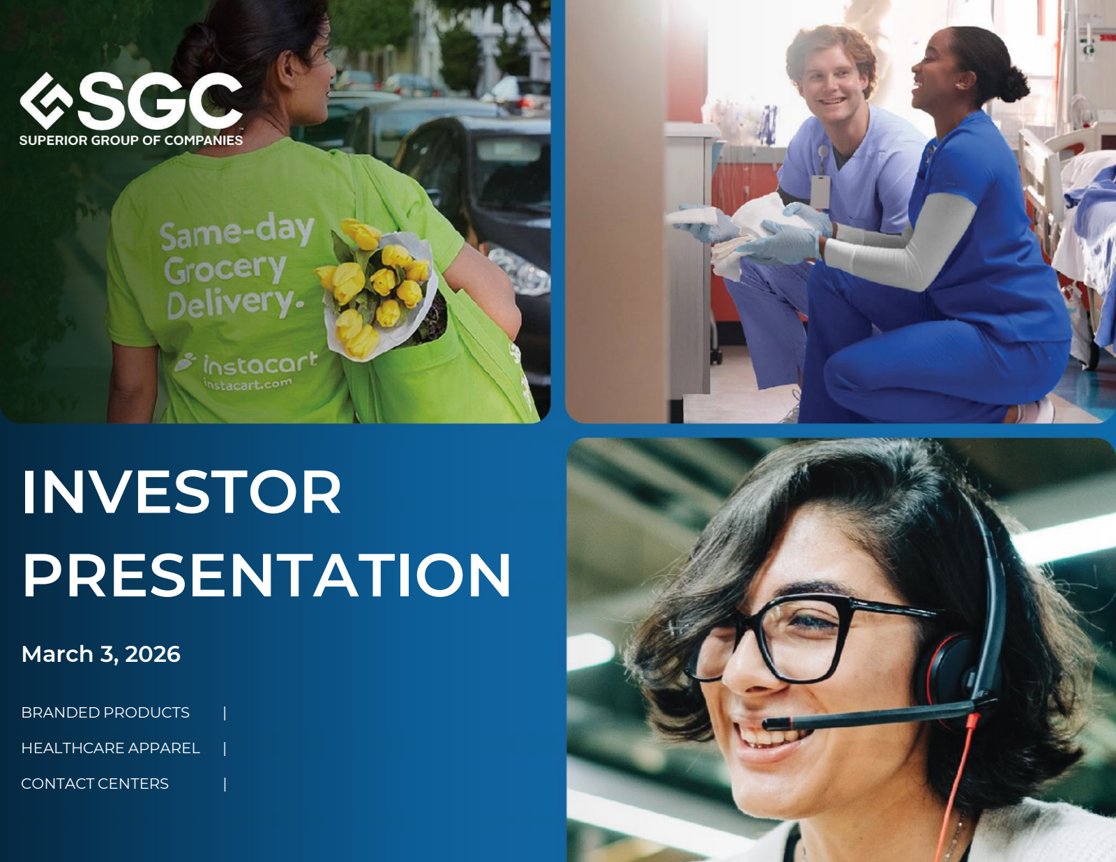 Superior Group of Companies' Q4 2025 Slide Deck