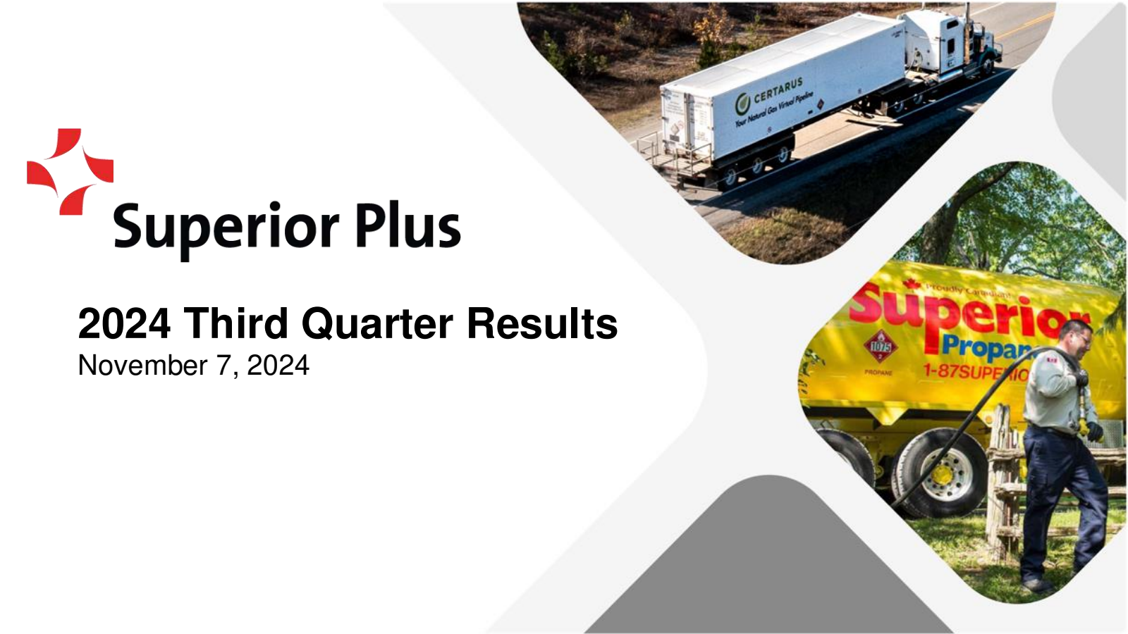 Superior Plus' Q3 2024 Slide Deck