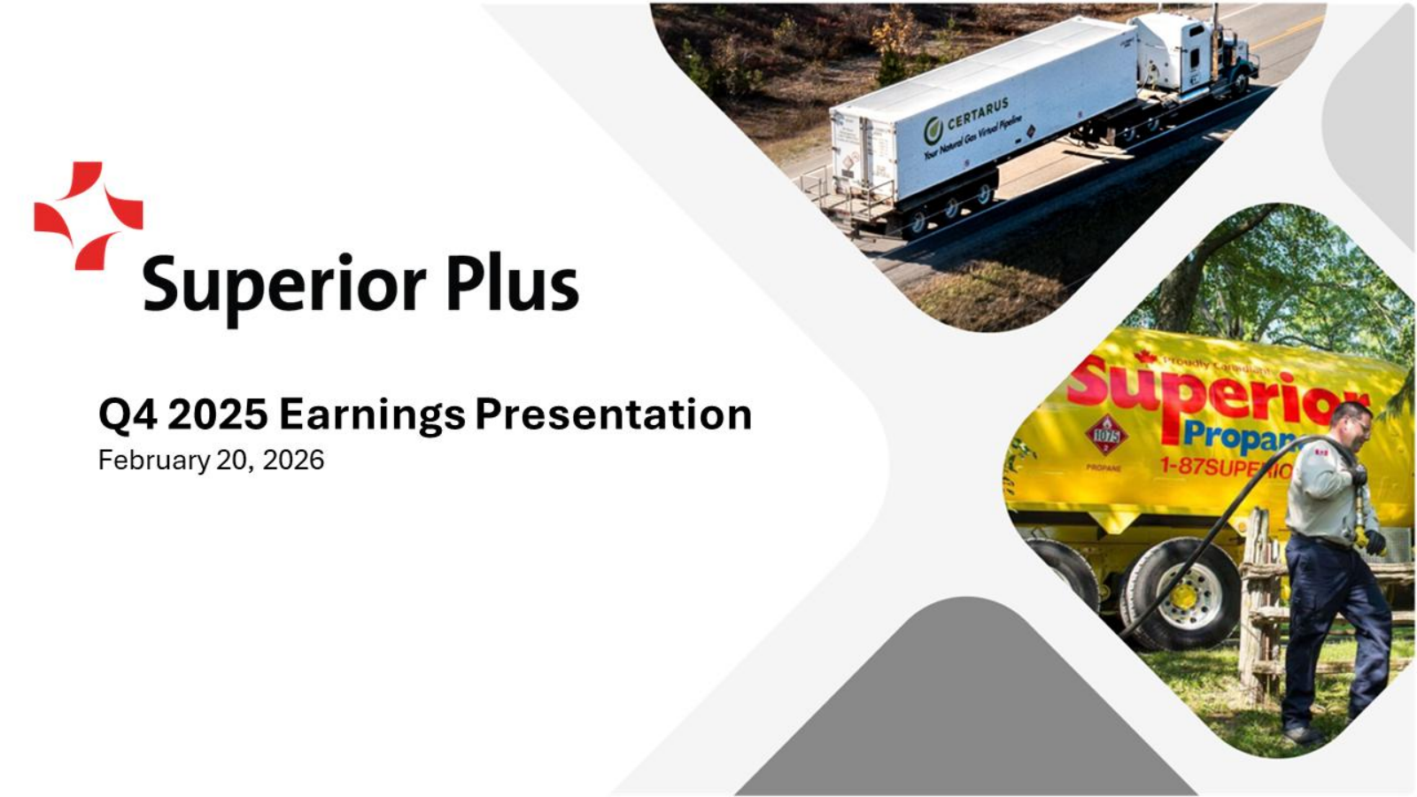 Superior Plus' Q4 2025 Slide Deck