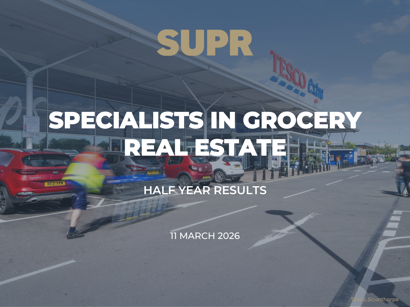 Supermarket Income REIT's H1 2026 Slide Deck