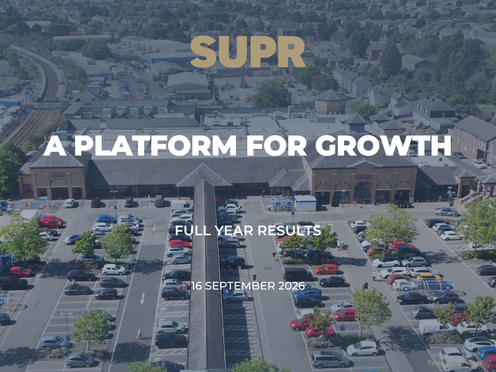 Supermarket Income REIT's H2 2026 Slide Deck