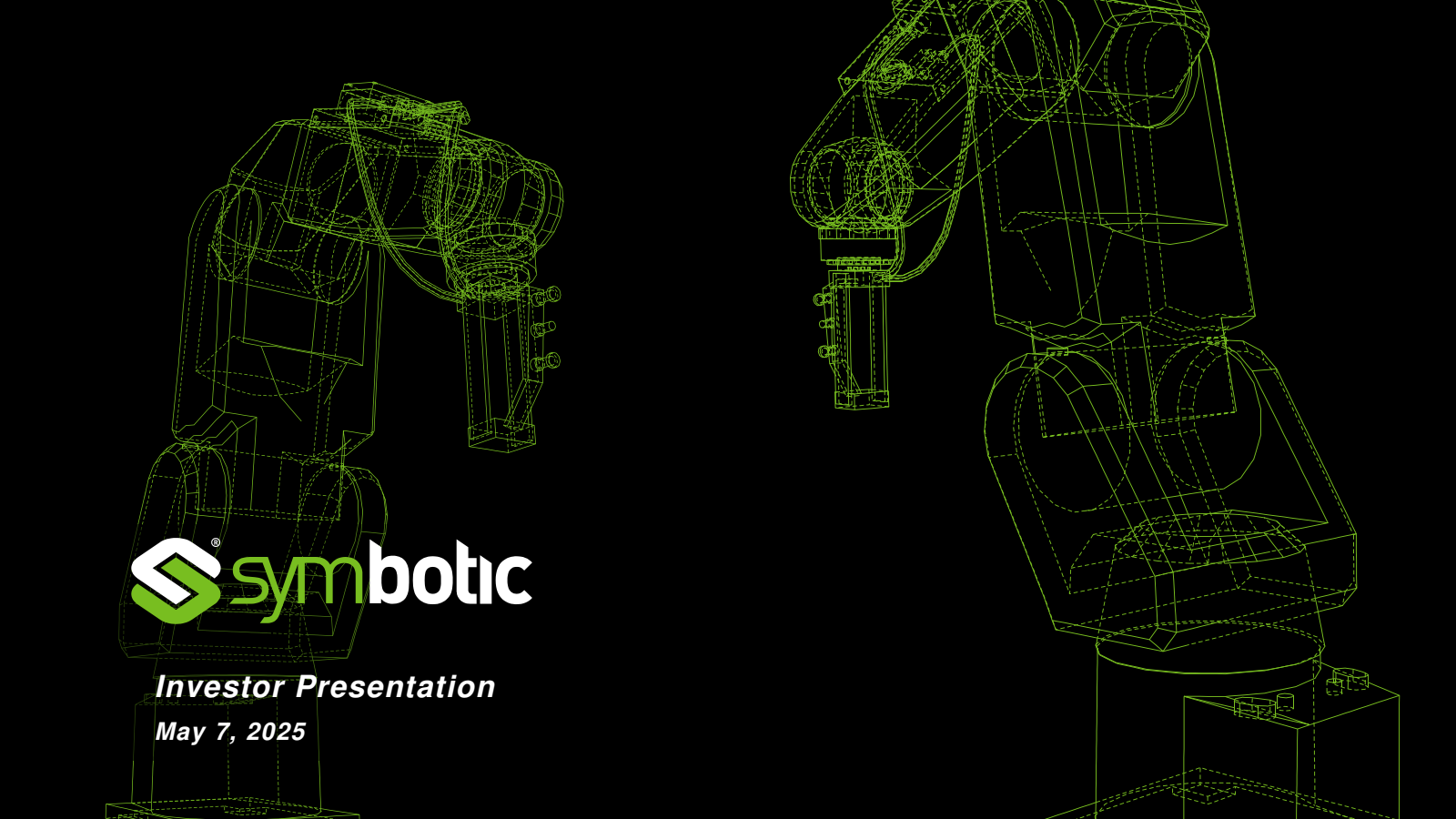 Symbotic's Q2 2025 Slide Deck