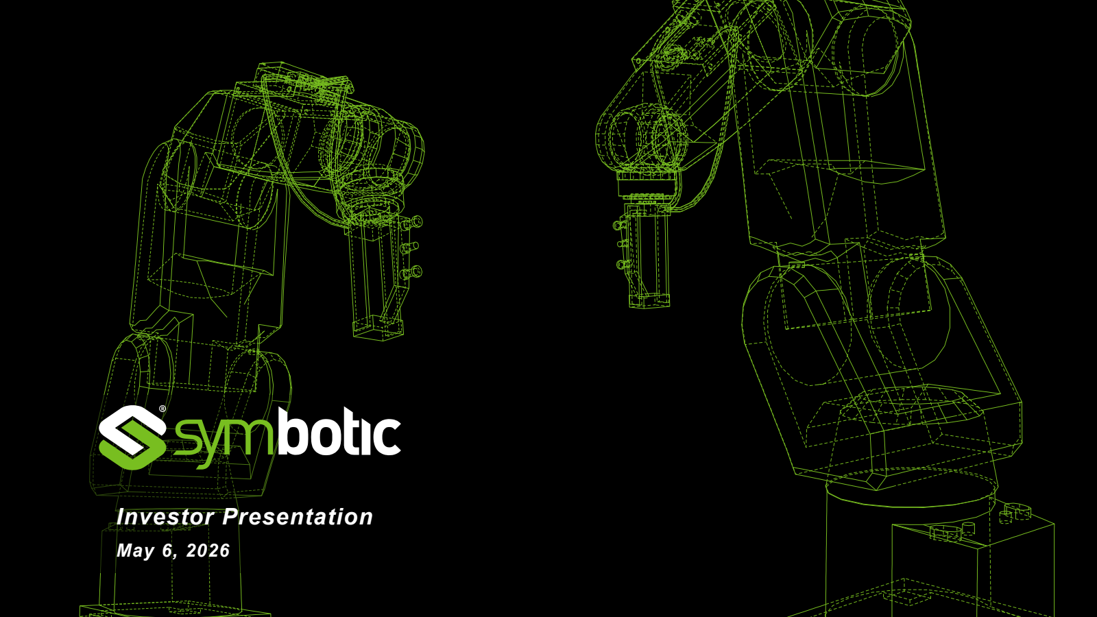 Symbotic's Q2 2026 Slide Deck
