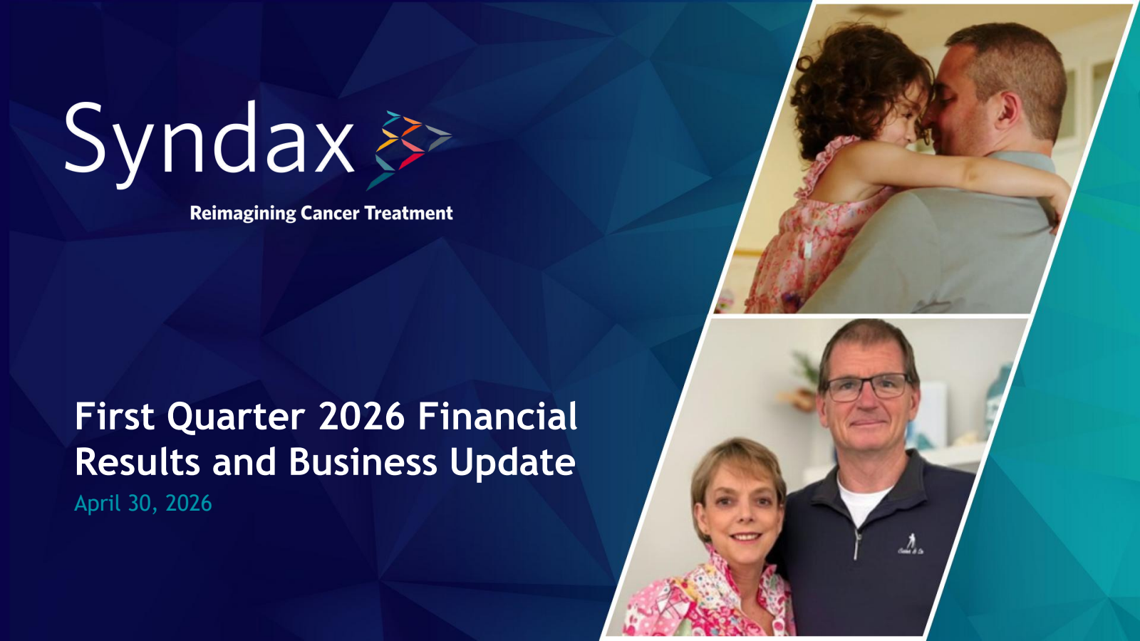 Syndax Pharmaceuticals' Q1 2026 Slide Deck