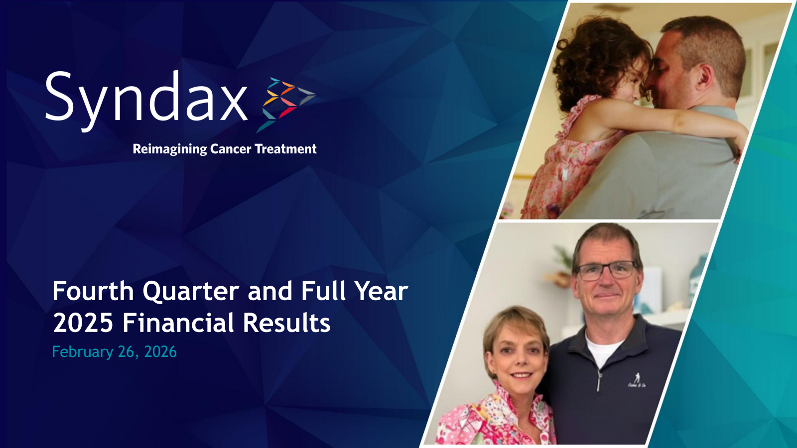 Syndax Pharmaceuticals' Q4 2025 Slide Deck
