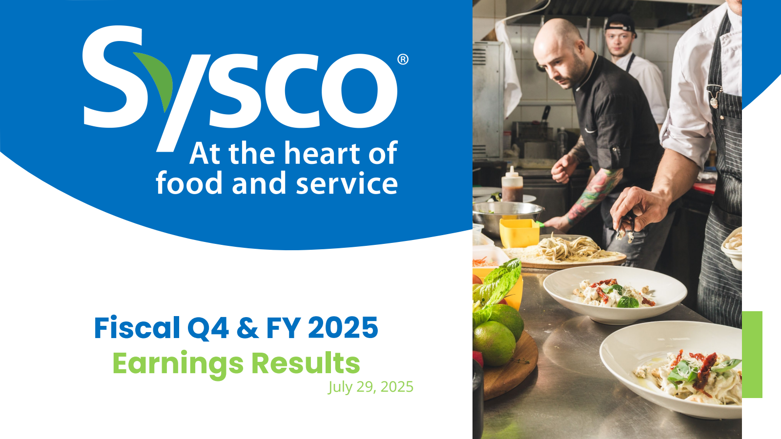 Sysco (SYY) Earnings Date and Reports 2025
