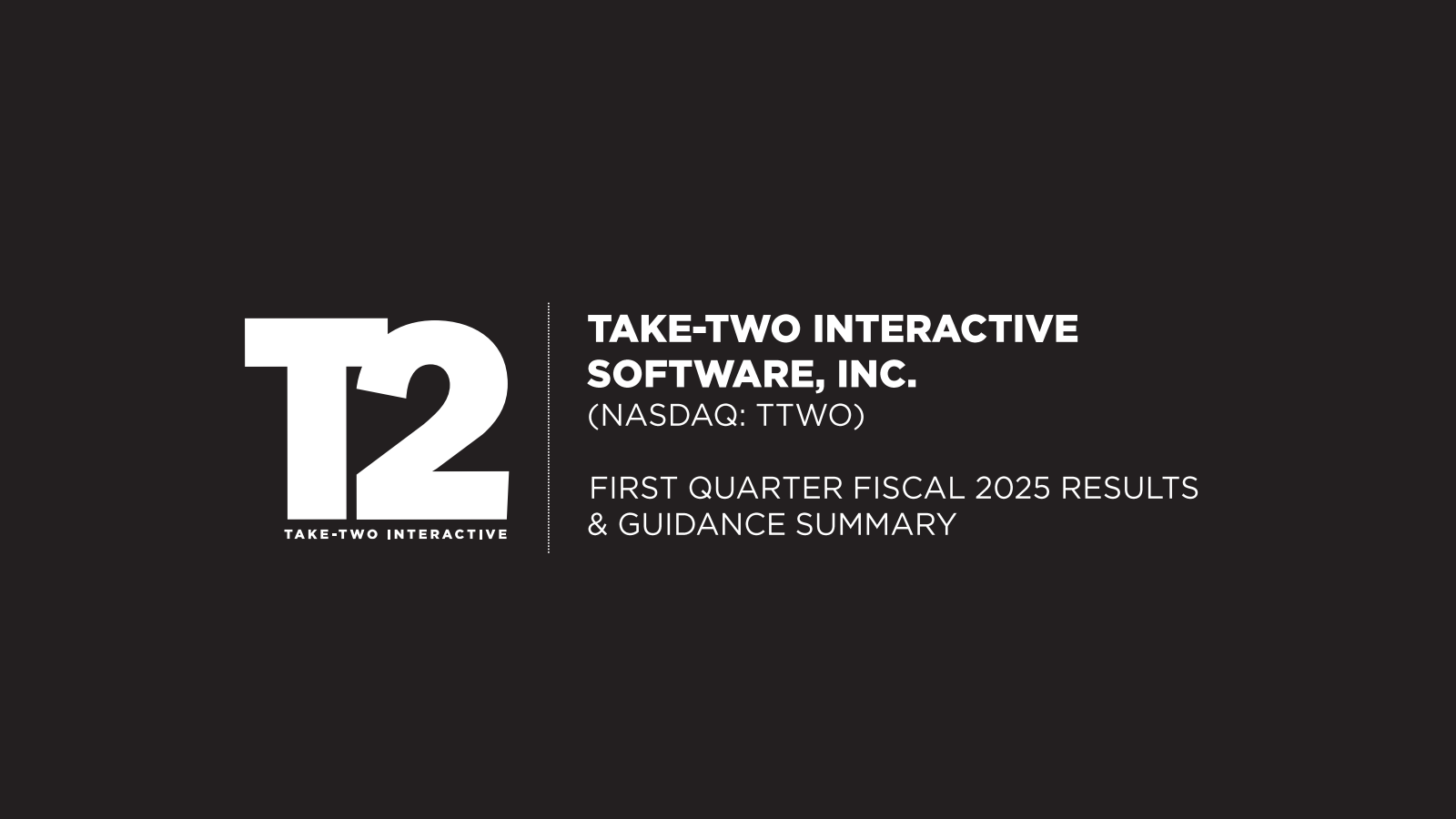 Take-Two Interactive Software (TTWO) Earnings Date and Reports 2025