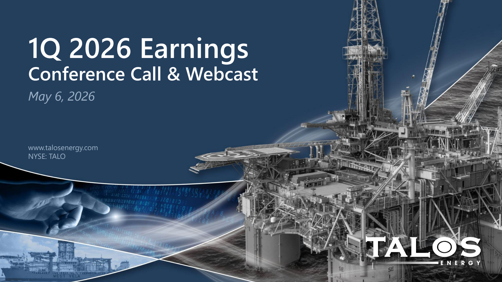 Talos Energy's Q1 2026 Slide Deck