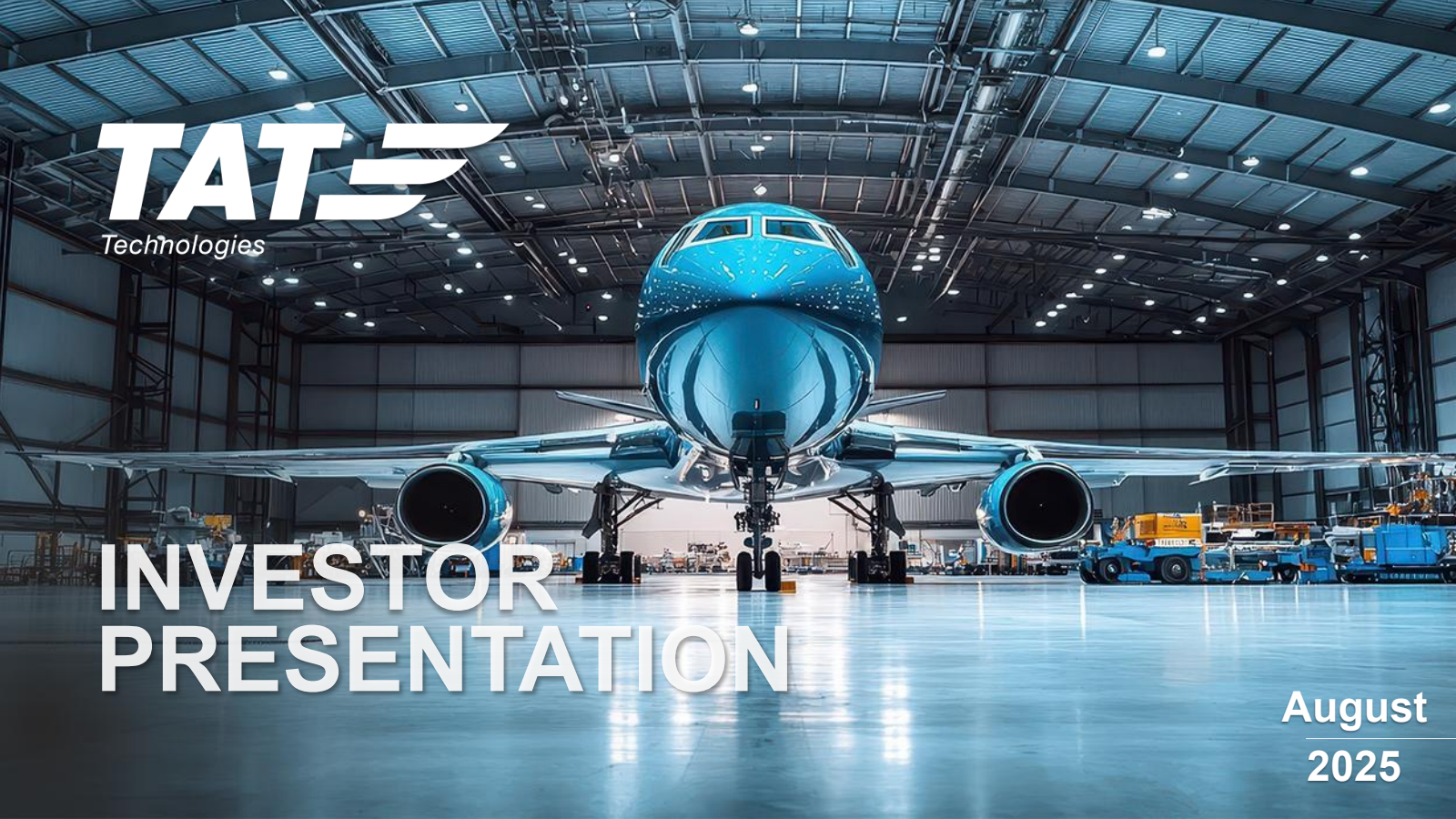 TAT Technologies' Q2 2025 Slide Deck