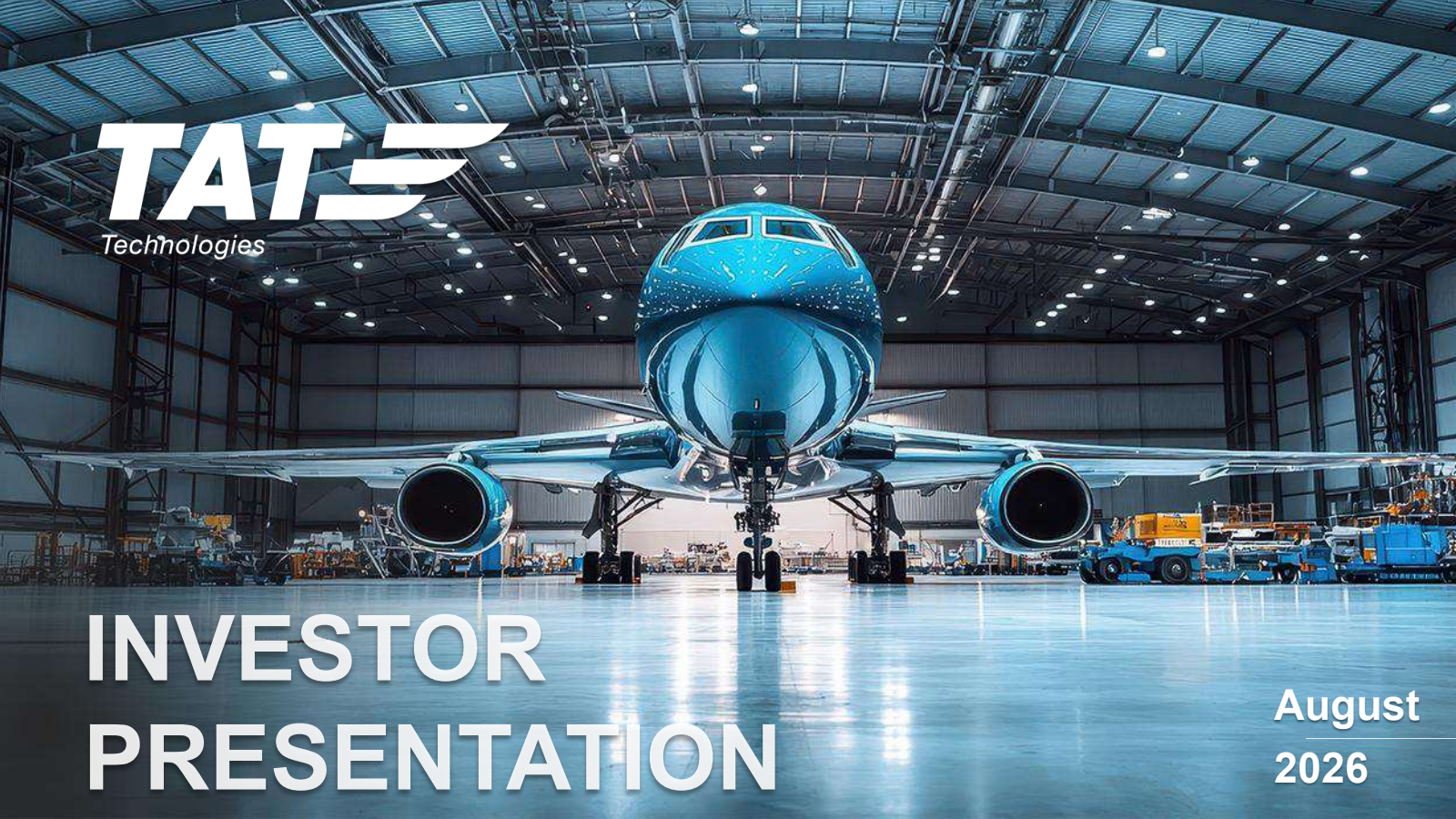 TAT Technologies' Q2 2026 Slide Deck