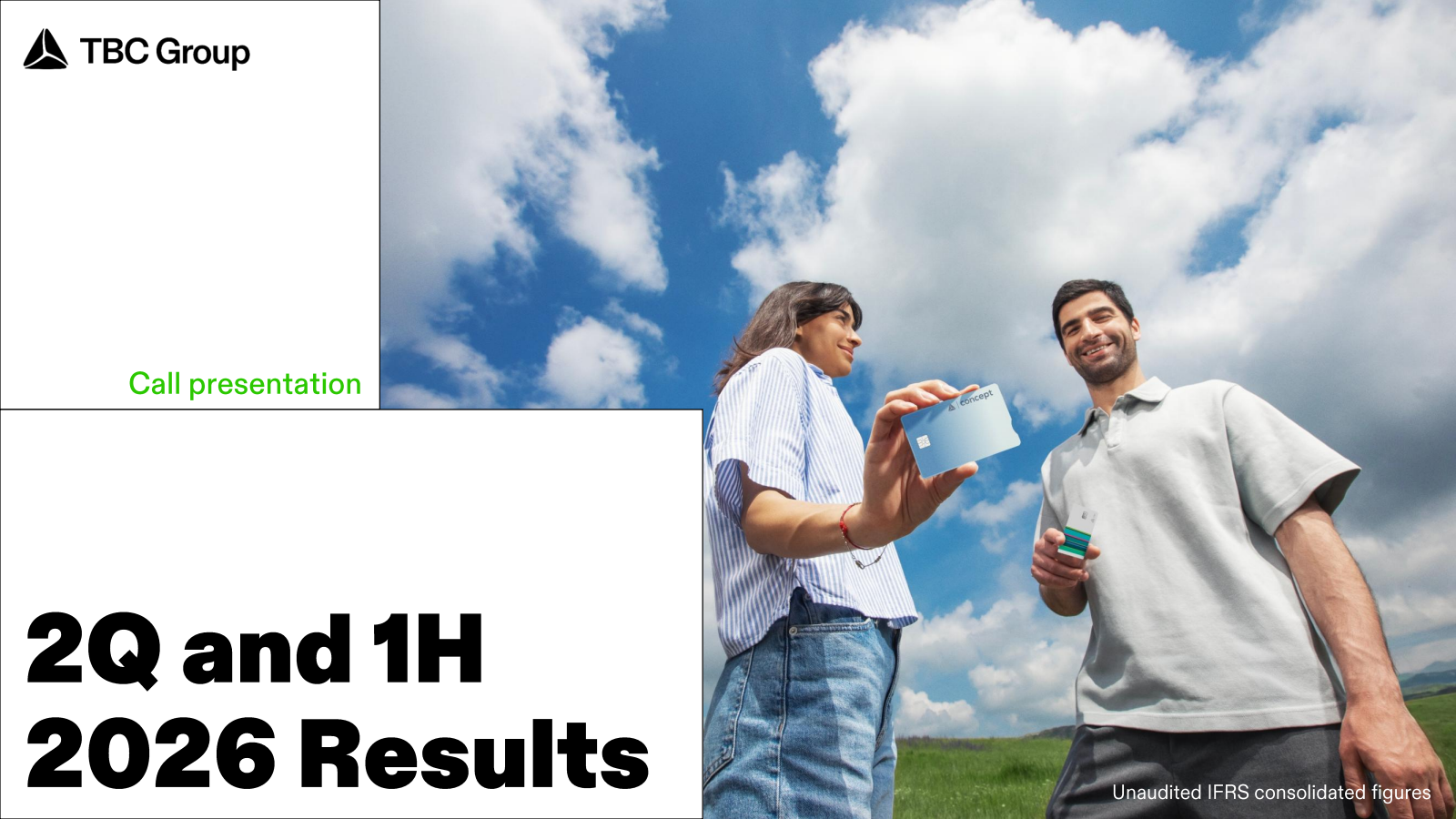 TBC Bank Group's Q2 2026 Slide Deck