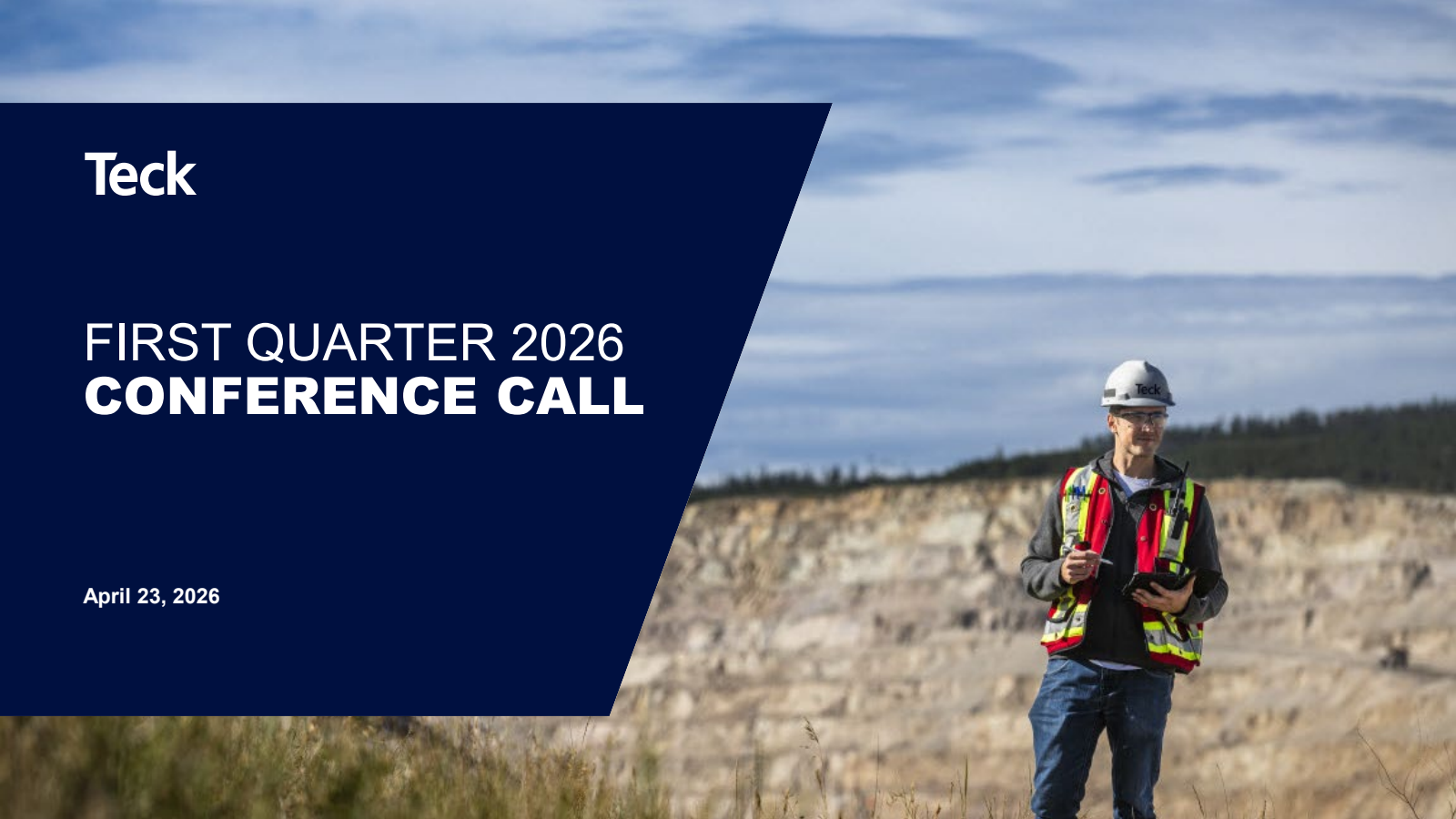 Teck Resources' Q1 2026 Slide Deck