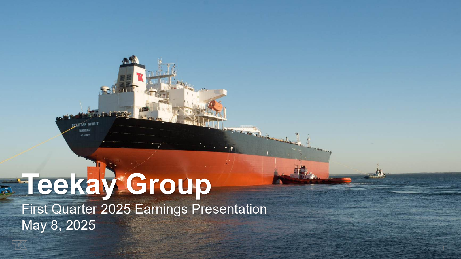 Teekay Tankers' Q1 2025 Slide Deck