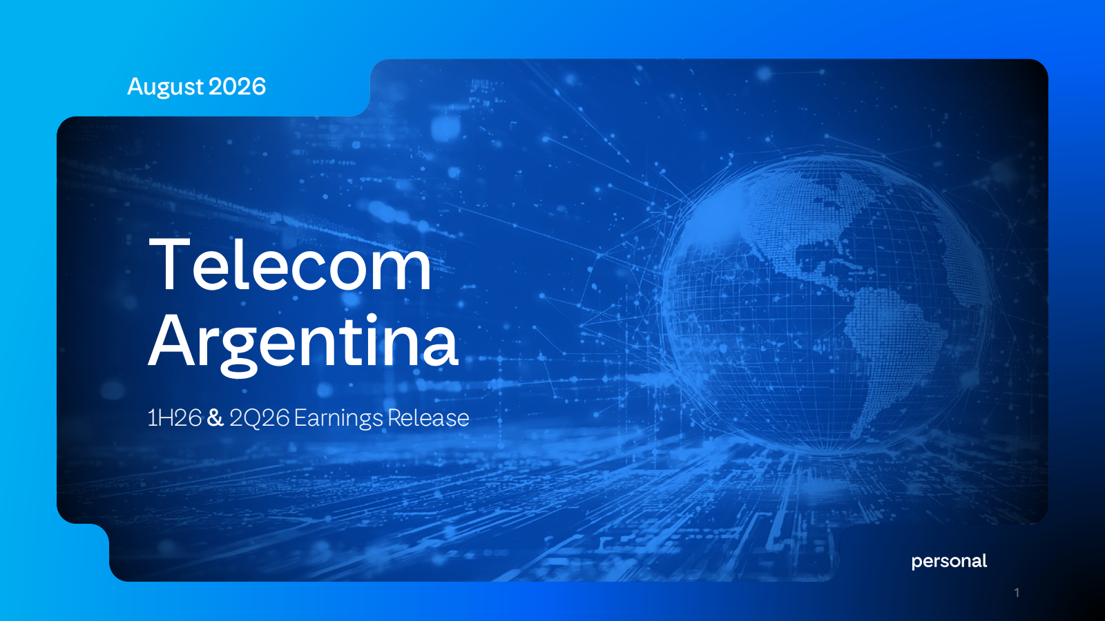 Telecom Argentina Stet - France Telecom's Q2 2026 Slide Deck