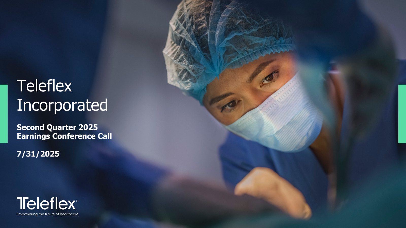 Teleflex's Q2 2025 Slide Deck