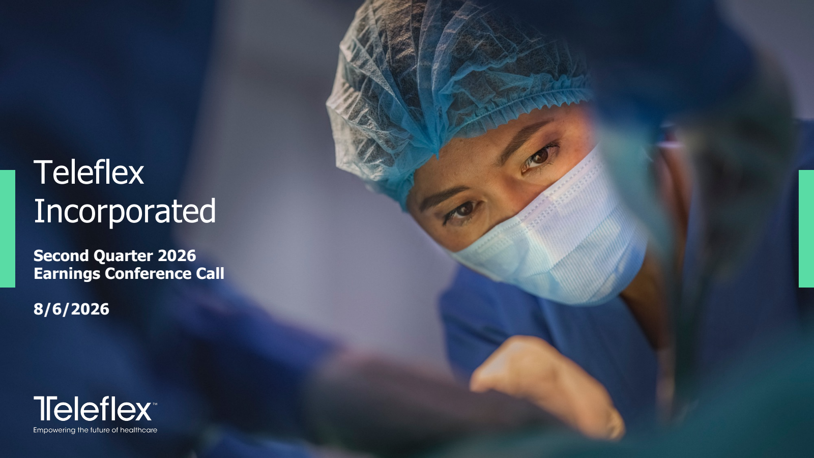 Teleflex's Q2 2026 Slide Deck