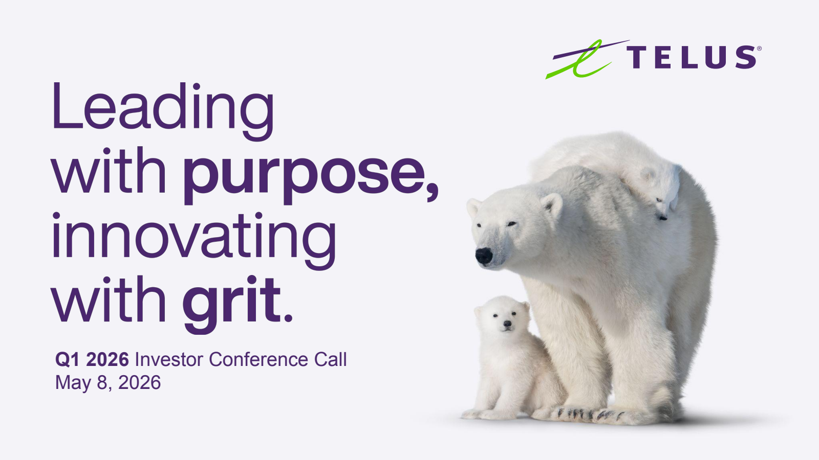 TELUS's Q1 2026 Slide Deck