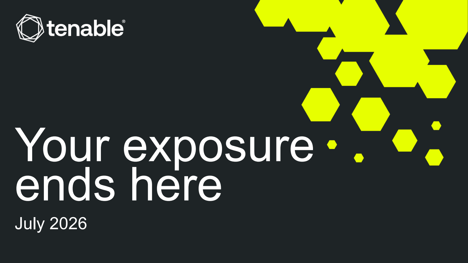 Tenable's Q2 2026 Slide Deck