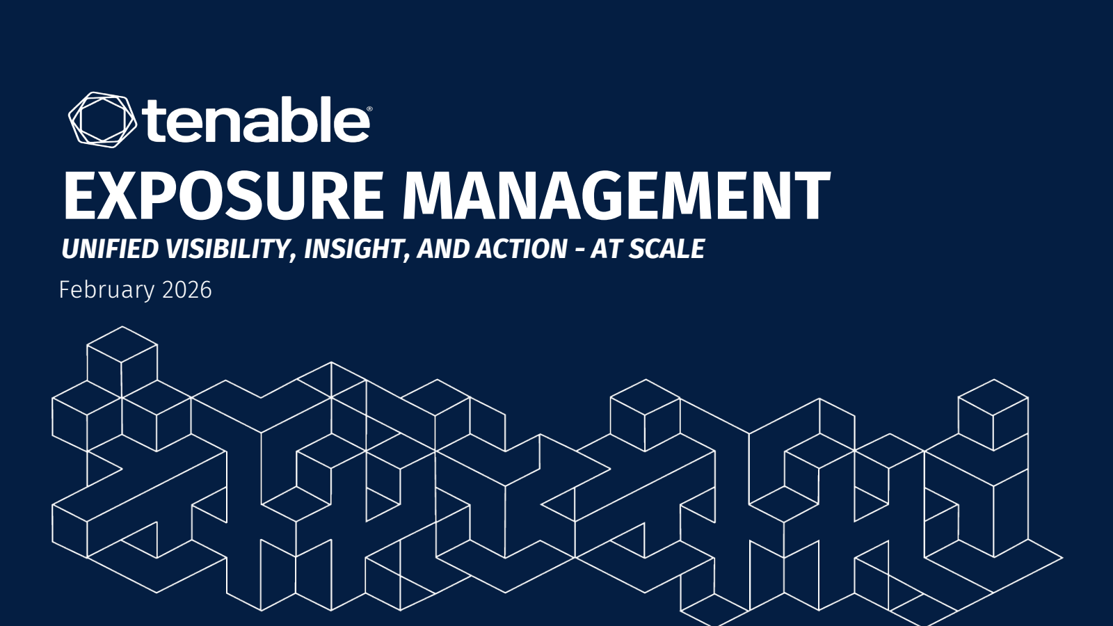 Tenable's Q4 2025 Slide Deck